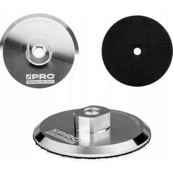 Příslušenství k brusce BRUSNÝ KOTOUČ HLINÍKOVÝ NA SUCHÝ ZIP 100 MM ZÁVIT M14 + ADAPTÉR / DRŽÁK NA SUCHÝ ZIP