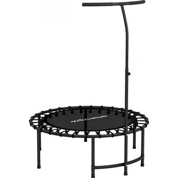 Trampolína Skládací fitness trampolína, průměr 102 cm | černá