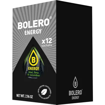 Iontový nápoj Bolero Energy Mix 12 x 7 g Příchuť: Kiwi – Limetka – Okurka