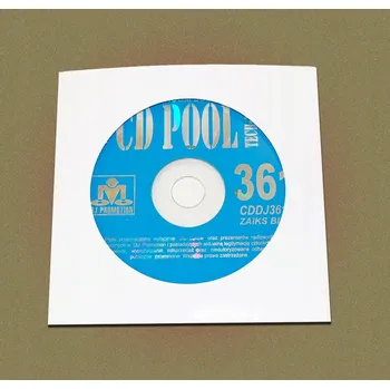 Obálka Kartonové obálky s okénkem na CD, DVD 100 ks