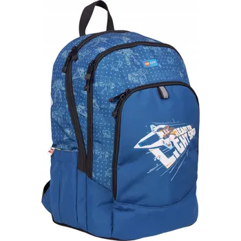 Školní batoh Školní batoh vícekomorový LEGO černý, modrý, vícebarevný 28 l