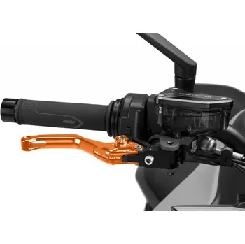 Páčka brzdy bez adaptéru PUIG 4.0 4130TT krátké oranžová/oranžová