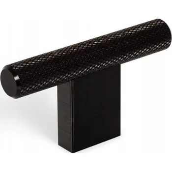 Nábytkové kování Úchytka VIEFE GRAF 0430 rozteč 0, černá broušená