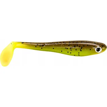 Umělá nástraha Nástraha Berkley PowerBait Hollow Belly 10cm, hnědo-zelená (Brown Chartreuse)