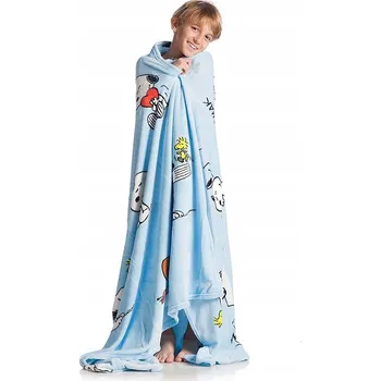 deka Deka Kanguru z polaru 130 cm x 170 cm modrá