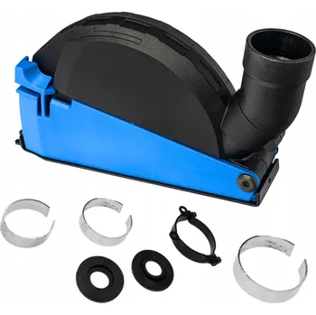 PROTIPRACHOVÁ KRYTKA PRO ÚHLOVOU BRUSKU 115-125 mm ODSÁVACÍ BRUSKA