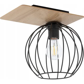 Stropní Svítidlo CYBER černé dřevo Sigma Rectangle 32357