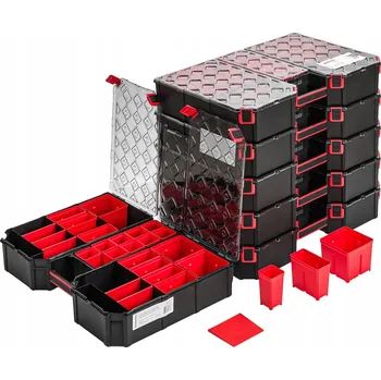 Uzavřený organizér Kistenberg 390 x 577 x 105 mm, 22 přihrádek