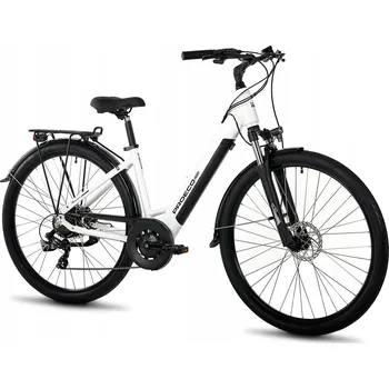 Elektrokolo Elektrokolo Romet, rám 17 palců, kola 28", bílé, 250 W