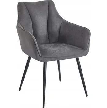 Židle mivihome látka šedá 1 ks