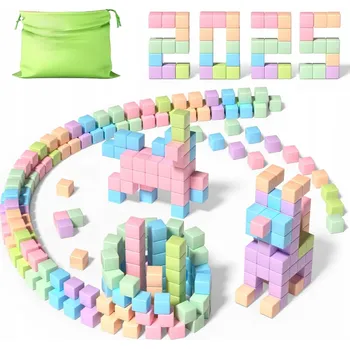 ostatní stavebnice STAVEBNICE Vzdělávací kostky Konstrukční magnety 45el