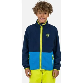 Chlapecké oblečení Rossignol Jr Alltrack Fleece mikina námořnická modrá 8