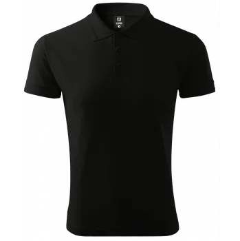 Pánské oblečení Pánské triko s límečkem ALTISPORT NoPrint NP/ALM302 ČERNÁ XXL