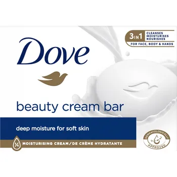 Mýdlo Dove krémové mýdlo v kostce Beauty Cream Bar 90 g