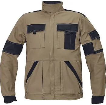 pracovní bunda MAX SUMMER bunda PÍSKOVÁ/ČERNÁ