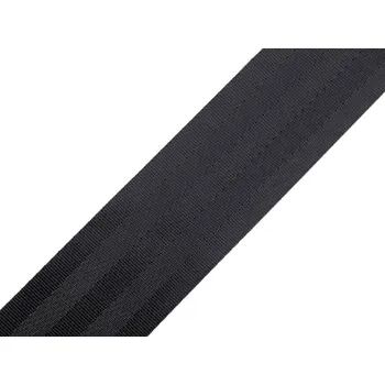 Hladký oboustranný popruh s leskem šíře 50 mm