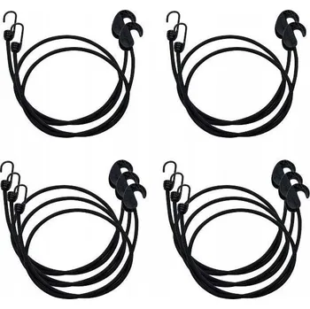 Upínací popruh 10 x PAVOUK PŘÍDRŽNÉ GUMY do kufru SÍŤ háček 120 cm