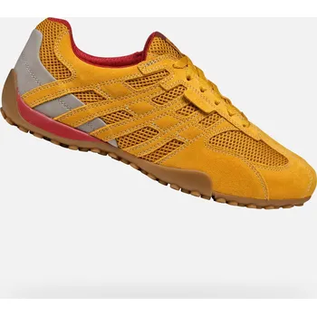 Pánská fitness obuv Pánské tenisky GEOX SNAKE ORIGINAL ORANŽOVÁ 46