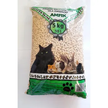 Podestýlka pro kočku AMFIK ekologické stelivo 5 kg