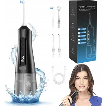 Elektrický zubní kartáček ELEKTRICKÝ ZUBNÍ IRIGÁTOR S REGULACÍ TLAKU A NÁDOBKOU 350 ML