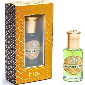 Vonný olej Ajurvédský parfém Santalové dřevo+Vetiver, 10ml
