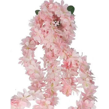 umělá květina UMĚLÉ KVĚTY ZÁVĚSNÁ VISTERIE 135 CM JAKO ŽIVÁ PREMIUM DEKORATIVNÍ