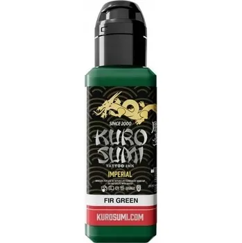Tetovací barva Zelená Barva na tetování Kuro Sumi Imperial Fir Green 22 ml s REACH