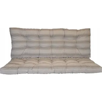 Podsedák Polstr na zahradní houpačku 120 cm - látka Antik pruh