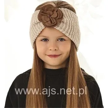 Čepice Dívčí čelenka AJS 48-388 růžová 52-56 cm