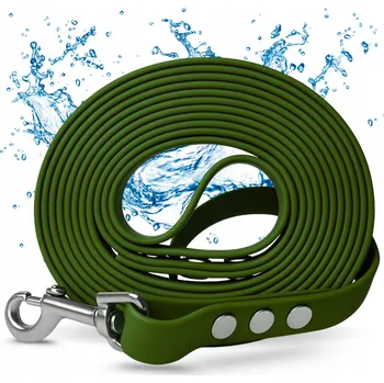 Vodítko pro psa Vodítko Pro Psa Malého / Velkého 5M Voděodolné Silné Dlouhé / Krátké Zelené