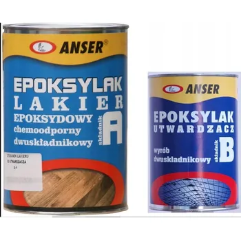 barva a nátěr na dřevo Bezbarvý Epoxidový Lak na Parkety a Dřevo 1L