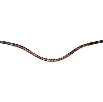 HKM Čelenka Rosegold Glamour HKM, brown/rosegold FULL