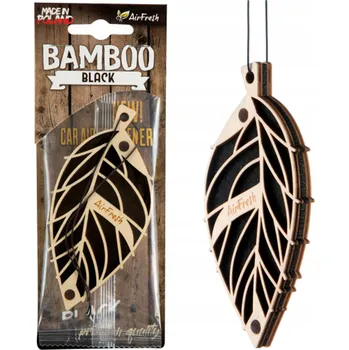 Vůně do auta Osvěžovač vzduchu do auta AirFresh Bamboo Black