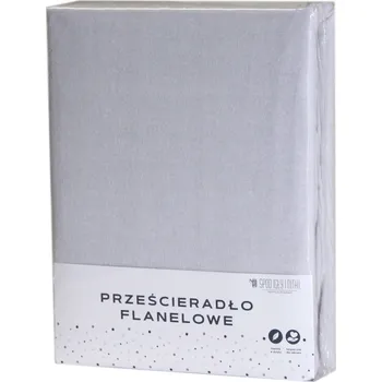 Prostěradlo Prostěradlo klasické Spod Igły i Nitki flanel 200 x 220 cm