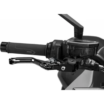 Páčka brzdy bez adaptéru PUIG 4.0 4130NY krátké black/titan