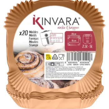 Obraz Papír na pečení Kinvara 20 cm x 16 cm, hnědý