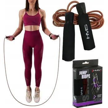 Švihadlo ŠVIHADLO KOŽENÉ BOXERSKÉ CROSSFIT SK03 HMS