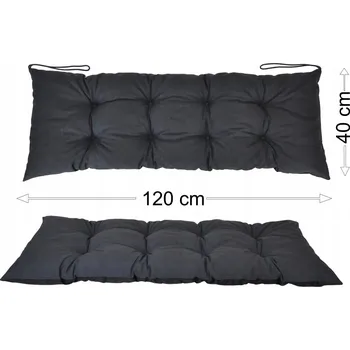 Podsedák Podsedák 120x40 tmavě šedý melír