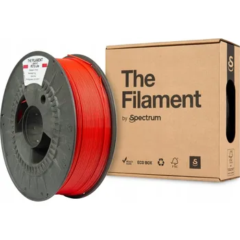 Filament Filament Spectrum PETG Lite 1 kg, 1,75 mm, červený (červená)