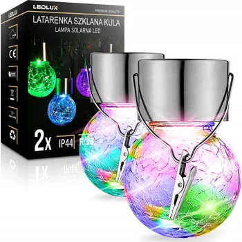 Venkovní osvětlení Solární lampa zapichovací LEDLUX 14 cm, 2 ks