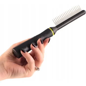 Péče o srst a drápky Hřeben na srst dlouhý, krátká srst, hrubá srst, vlnitá srst HappyPet