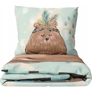 Povlečení Dětské povlečení sada povlečení 140x200 cm do ložnice dárek KIDBE