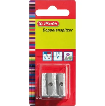 Ořezávátko Kovové ořezávátko dvojité, Herlitz
