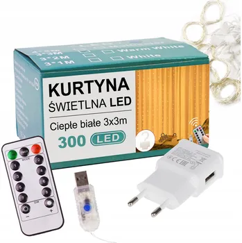 Vánoční dekorace Vánoční osvětlení na stromeček Radziowi venkovní 3 m 301 - 500 světýlek