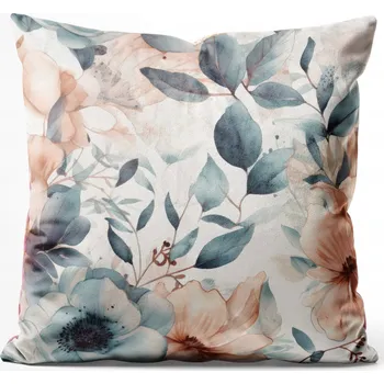 Polštář POVLEČENÍ NA POLŠTÁŘ 40cm velurové dekorativní silný velur velvet 40x40