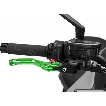 Páčka brzdy bez adaptéru PUIG 4.0 4130VR krátké zelená/červená
