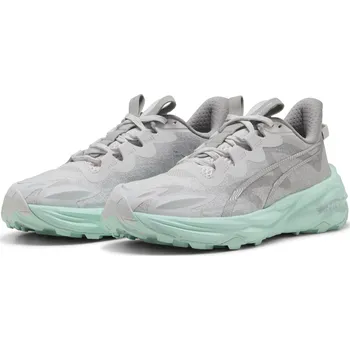 Dámská fitness obuv Dámské boty PUMA FAST-TRAC NITRO 3 WNS 37978713 FEATH GRAY/MINT MELT/SILVER EU 37,5 (UK 4,5)