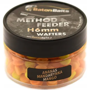 Boilies WAFTERS BATON BAITS H6MM ANANAS MANDARINKA MANGO