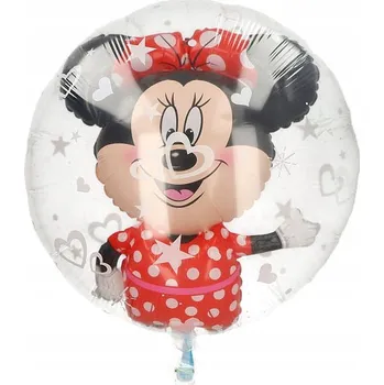 Balónek PRŮHLEDNÝ BALÓN Minnie Mouse XXL 58X58CM