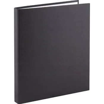 Pořadač KANCELÁŘSKÝ Organizér na DOKUMENTY Šanon A4 2R černý úzký Tadeo